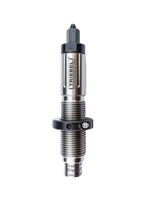 El Bench-Rest Neck Die de TRIEBEL asegura una alineación axial perfecta y un ajuste preciso, ideal para quienes buscan la máxima calidad en recarga.